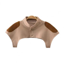 (Light Beige Red-L) Winter Vest Cold-proof Winter Waistcoat Pregnant Women Winter Vest