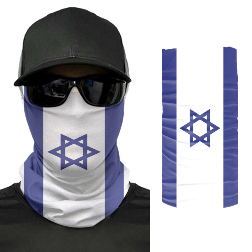 Flag Scarf Neck Face Mask Unisex Neck Warmer Seamless Bandana Headwear Cycling Hiking 885657891764
