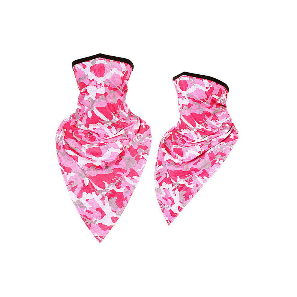 Men Women Motorcycle Windproof Bandana Scarf Magic Multifunctional Half Face Mask Balaclavas Snowboard Neck Triangle Scarf Hats Multicoloured 885657892051