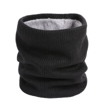 Unisex Winter Men Women Warm Knitted Ring Scarves Thick Elastic Knit Mufflers Children Neck Warmer Boys Girl Plush Scarf Collar