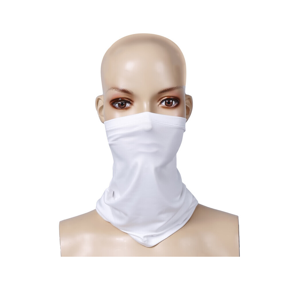 Unisex Ice Silk Sunscreen Balaclava Headwear Seamless Bandana Neck Gaiter Tube Motorcycle Dustproof Face Cover Scarf Multicoloured 885657892013