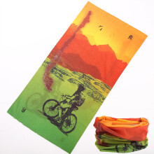Outdoor Multifunctional Bandana Seamless Tubular Anime Headscarf Tube Scarf Baby Headband