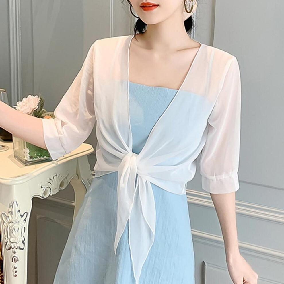 Summer Shawl See through Sunscreen Short Jacket ling Dress Thin Short Coat Short Type Shawl Sunscreen Jacket Cardigan Women Cape on OnBuy
