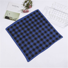 European and American street West plaid cashew flower pocket square hip-hop Dance Cotton edition he JQ001
