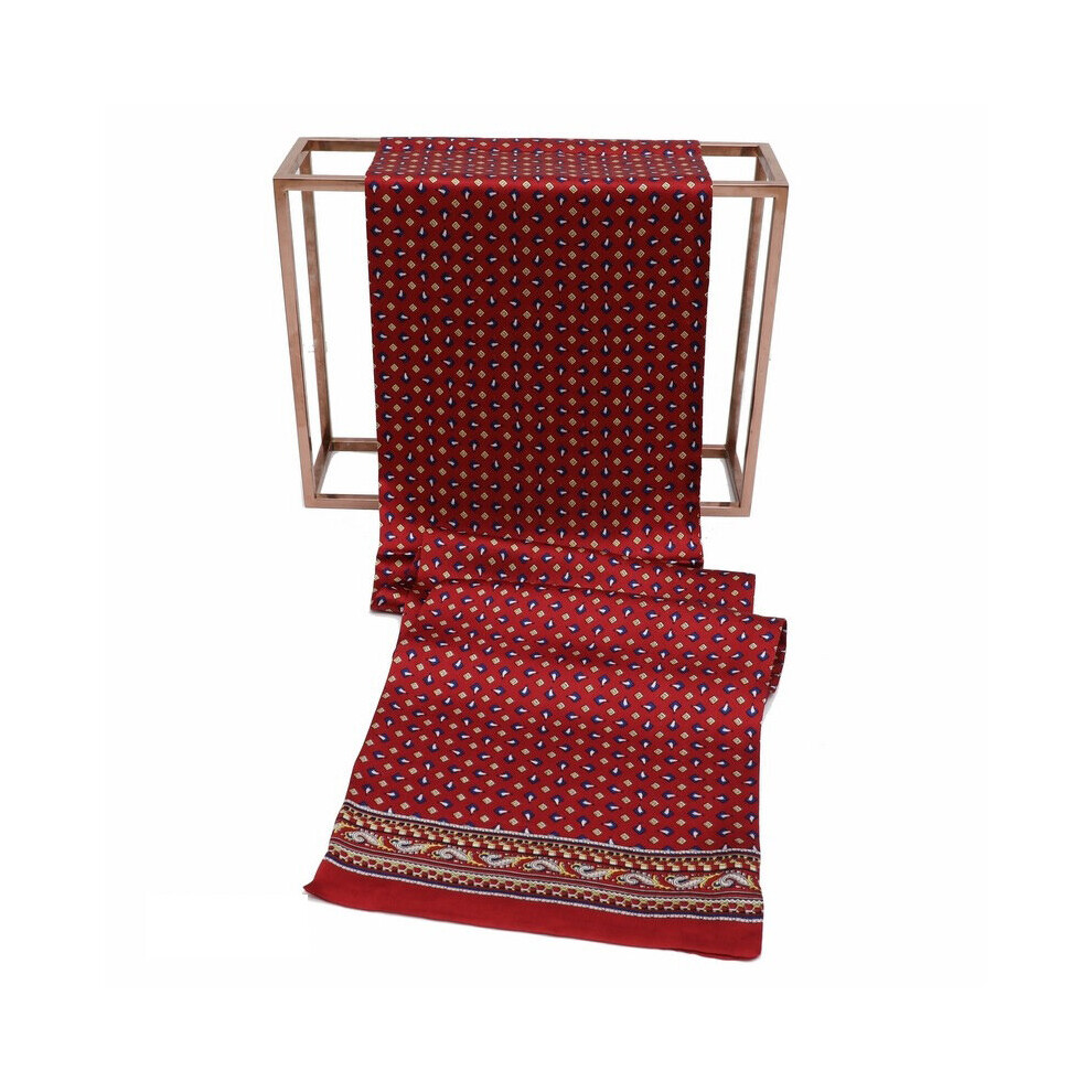 Real Silk Scarf Men Business Nature Silk Men Scarf Casual Royal Paisley Foulard Printing Cachecol Long Scarves Muffler-image-OPC-PBQQBFG-NEW