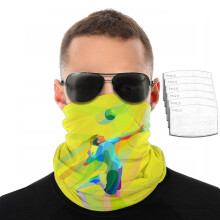 Polyester Bandana Magic Neckerchief Men's Scarf Volleyball Player Versatility Caps Cycling Elastic snood