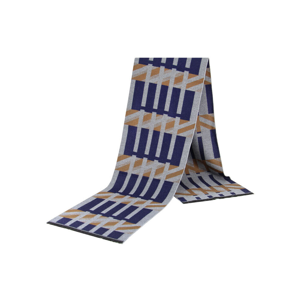 Male Shawl Warm Cashmere Bufandas Winter Scarf Men Striped Cotton Scarves Striped Scarf With Short Tassels-image-OPC-PBQQBQZ-NEW