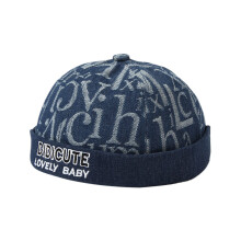 Summer Cotton Brimless Skullies Cap Vintage Urban Unique Street Portable Docker Hats Multipurpose hip hop Children Kids BoyHat