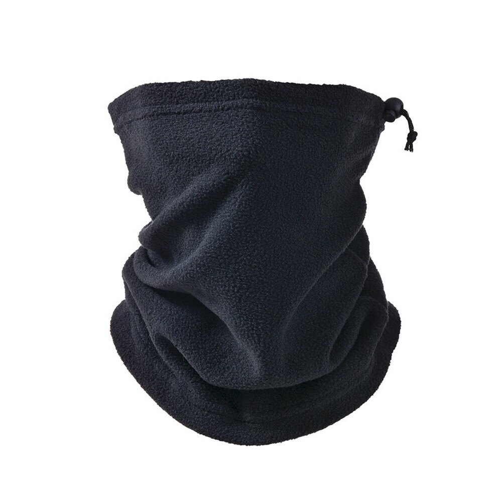 Solid Polar Fleece Multifunction Drawstring Scarf Soft Outdoor Keep Warm Face Protection Riding Neckerchief Neck Collar-image-OPC-PBQQD8M-NEW