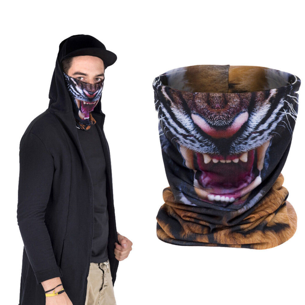 3D Half Face Mouth Mask Scarves Motorcycle Wraps Motorbike Bike Cycling Ski Neck Warmer Cover Multicoloured 885657944705