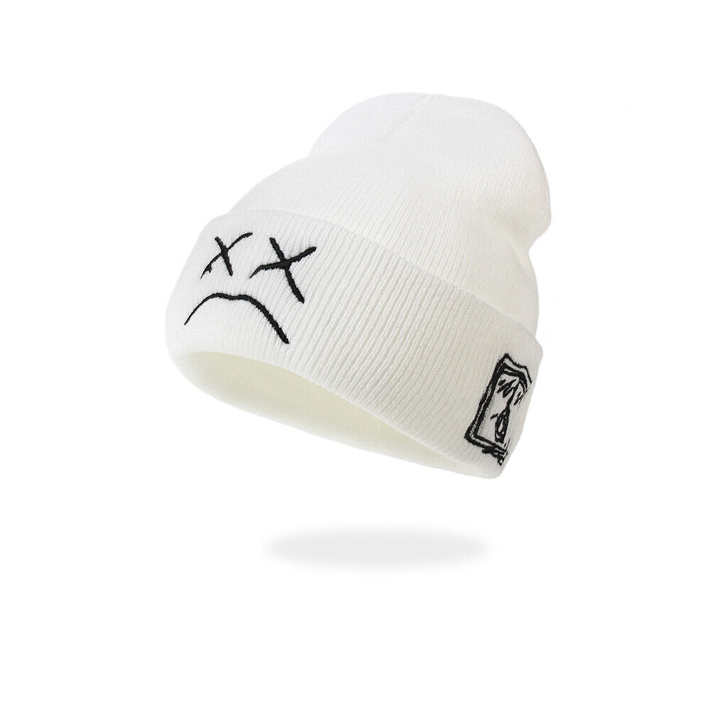 Women's Beanies Knitted Hat Embroidered Skullies Hat Cap Autumn Winter Warm Acrylic Ski Hat for Women Men-image-OPC-PBQQDJX-NEW