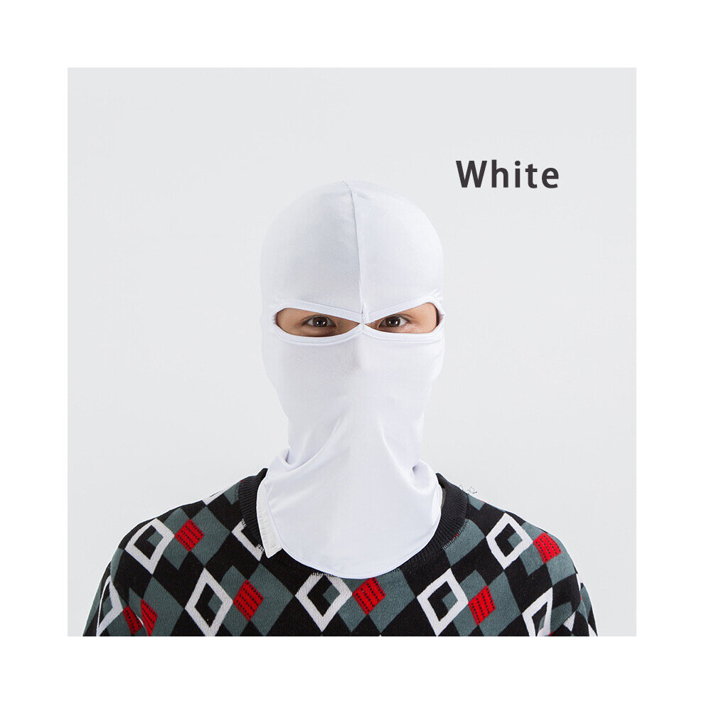 Outdoor Sports Windproof Face Mask Winter Neck Warmer Balaclava Face Mask For Skiing Motorcycle Cycling Climbing Mask White 885657947904