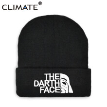 The Darth Face Hat Beanie Star Men's Winter Warm Hat Beanie Soft Knitted Beanies Hat for Adult Men Women