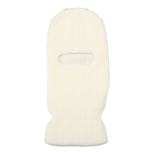 Knitted Hat Solid 1 Hole Knitted Full Face Cover Balaclava Thermal Kid Adult for Halloween Gatherings