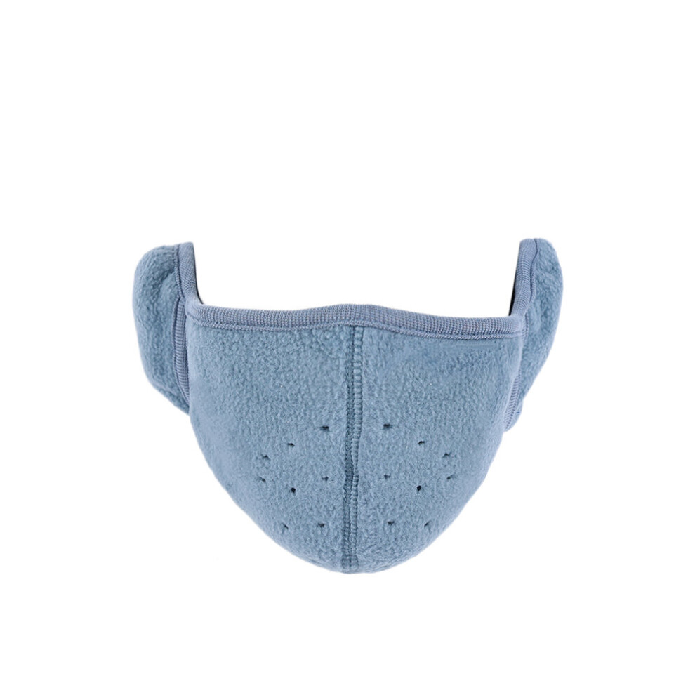 Winter Outdoor Ski Riding Cold-Proof Mask Winter Fleece Scarf Windproof Earmuffs Polar Fleece Ear Protection Breathable Mask Multicoloured 885657951659