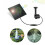 Powered Solar Fountain Garden Pond Water Feature Pump Kit Panel Pump Submersible 4