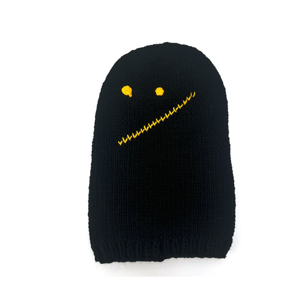 Winter Balaclava Mask Hats Knitted Smiley Army Tactical Mask Ski Beanie Hat Motorbike Motorcycle Helmet Warm Wool Knitted Caps Black 885657961634