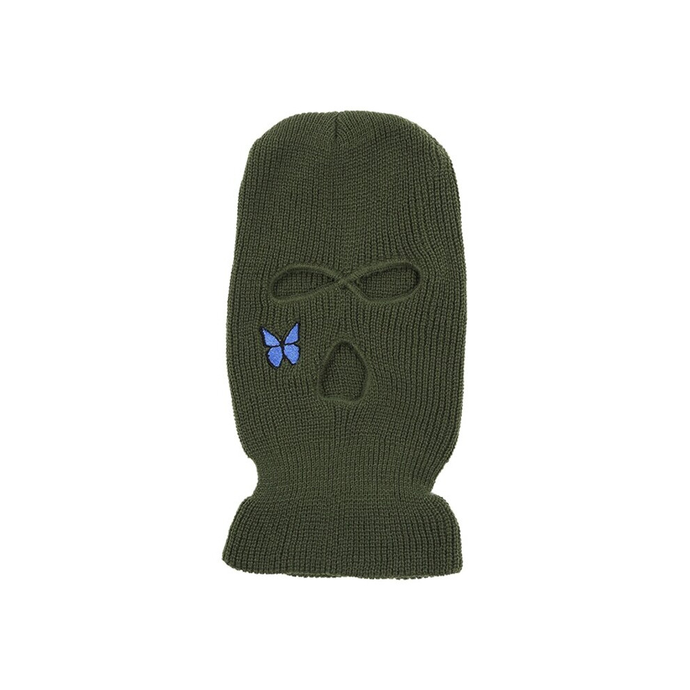 Embroidery Butterfly Face Mask Motorcycle Tactical Face Shield Balaclava Ski Mask Full Face Mask Cosplay Gangster Mask Dropship Multicoloured 885657960996