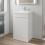 Artis Flat Pack Gloss White Free Standing Vanity Unit & Basin - Doors 500mm 1