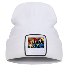 The Boys Flexible Print Beanie Hat Casual Unisex Knitted Cap Wool Cotton Skullies Brimless Hats Creativity Outdoor Hedging Caps
