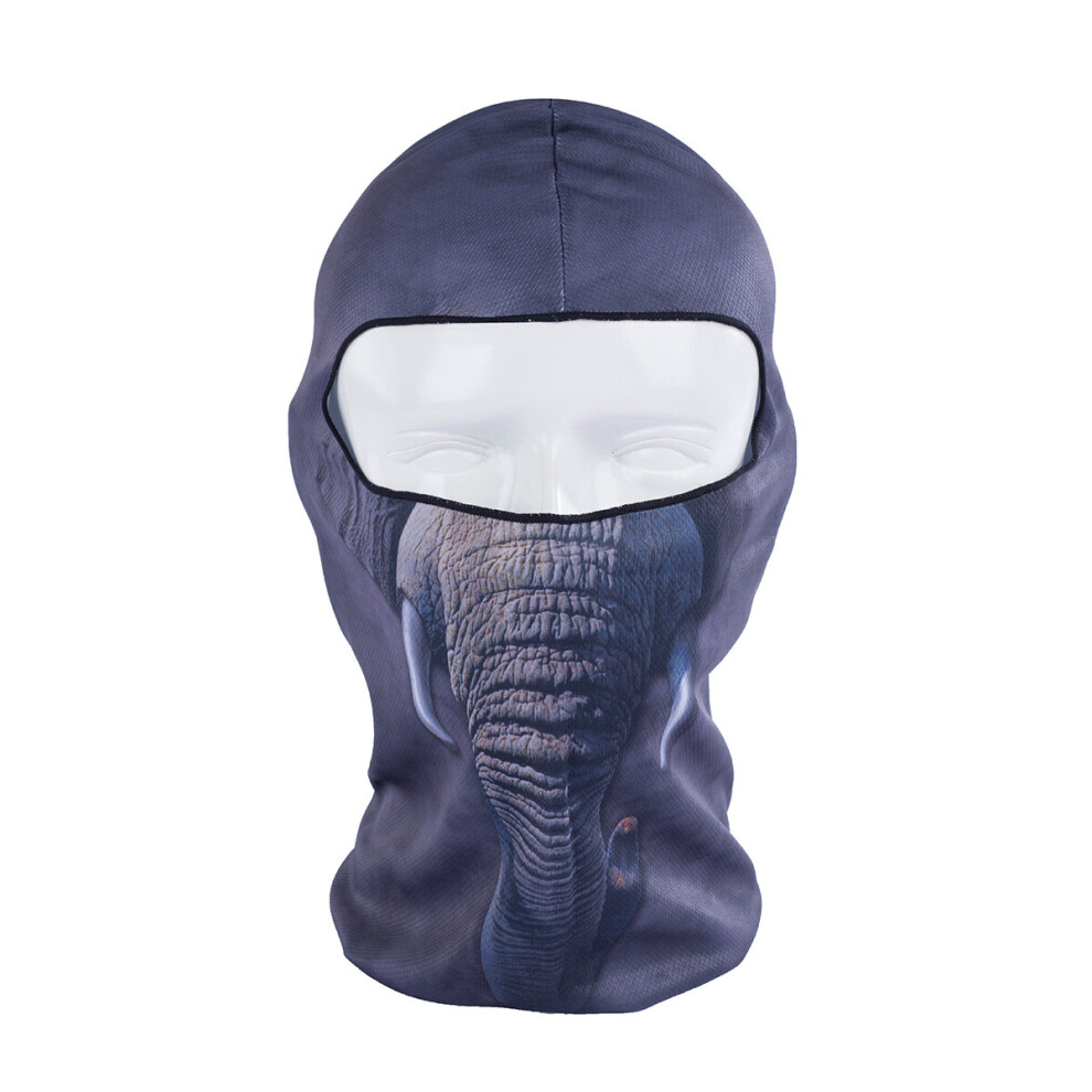 3D Animal Balaclava Full Face Warmer Windproof Military Mask Army Tactical Bicycle Snowboard Halloween Winter Helmet Windproof Multicoloured 885657973422