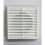 Vortice Vortice 46040 Fixed Exterior Ventilation Extractor Grille 4 Inch (White) 1