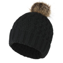 Winter Warm Women's Knitted Hat Female Beanie Knit Hats With Pompom Bonnet Girl's Cap Fall Ladies Beanies Cap For Women