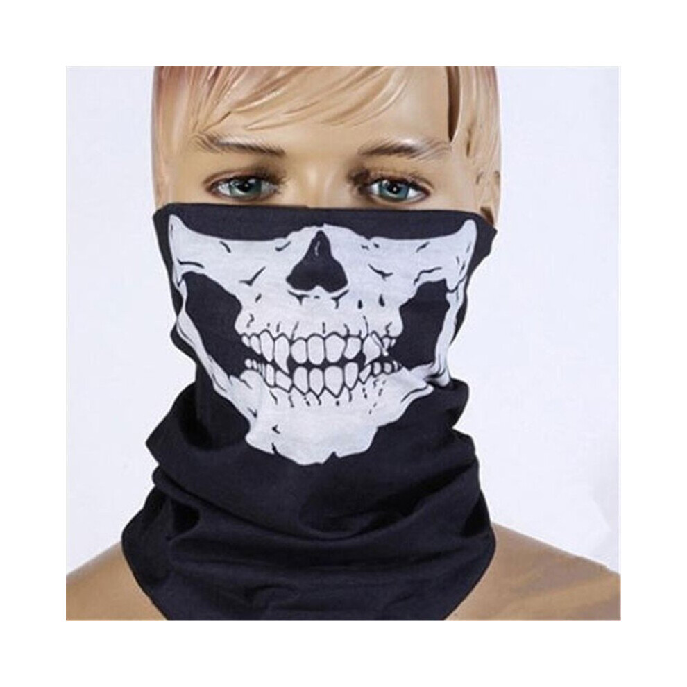 Balaclava Beanies Motorcycle Skull Ghost Face Windproof Mask Warm Caps Balaclavas Scarf Multicoloured 885657975082