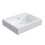 NES Home Lomond 570mm Wall Hung Rectangle Basin White 5