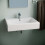 NES Home Lomond 570mm Wall Hung Rectangle Basin White 2