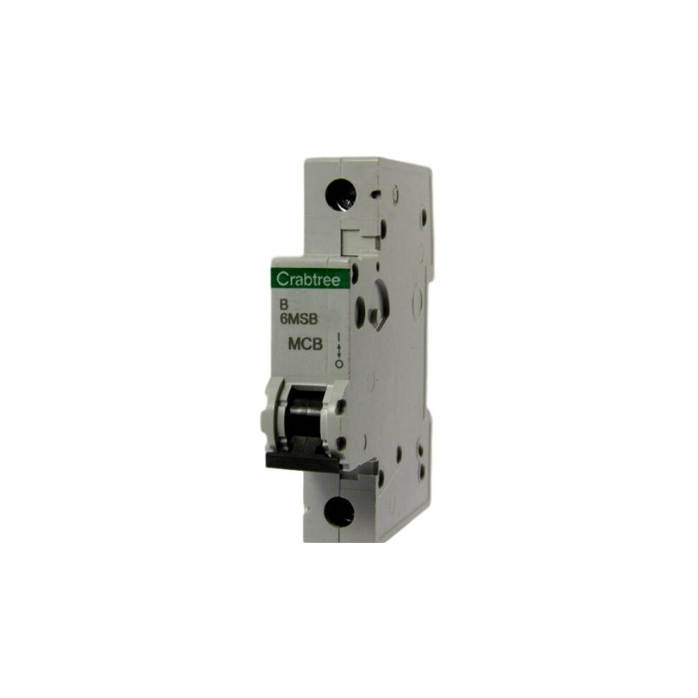 Crabtree 6Msb16 16 Amp Miniature Circuit Breaker Mcb Loadstar 6Ka Type B 5017399318581