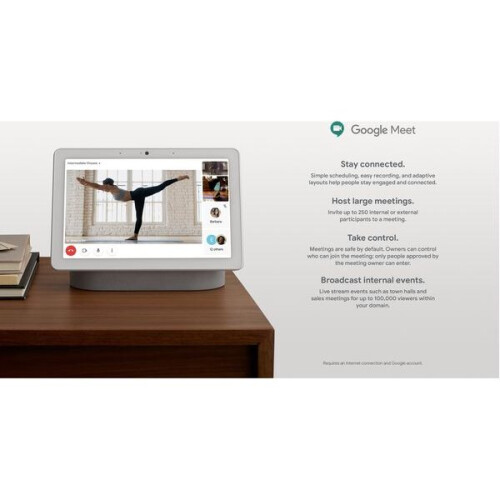 Google Google Nest Hub Max With Google Assistant - Chalk 2