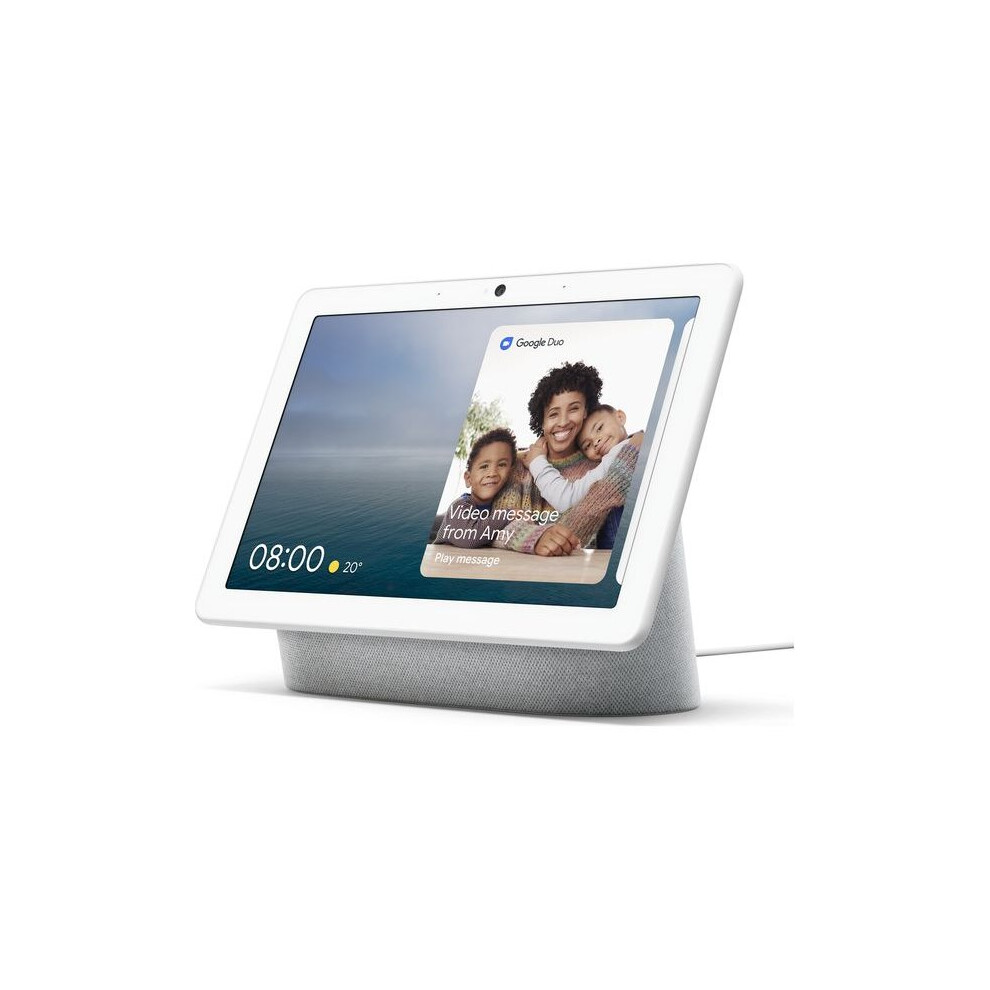 Google Nest Hub Max With Google Assistant - Chalk