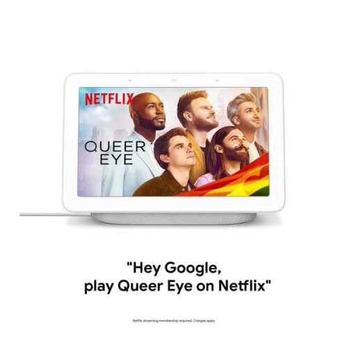 Google Google Nest Hub Max With Google Assistant - Chalk 1