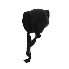 Womens Winter Hats Wool Slouchy Beanie With Earflap Ear Protection Sport Running Ski Knitted Warm Hat Bonnet