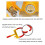 Heavy Duty Wheel Clamp Car Caravan Trailer Van Motorcycle Security Lock 6