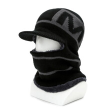 Long Neck Protection Winter Cap Knit Keep Warm Cold Winter Winter Plus Velvet Cap Outdoor Riding Driver