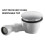 JT90 Chrome 90mm Shower Tray Waste Trap Fast Flow Easy Clean Just Trays FW90 1