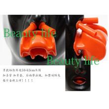 (black mask Red gags Black-men face) Latex hats 3D hoods latex mask w red mouth facing sheath Lining zipper