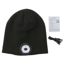 Practical Working Hat Washable Bluetooth-compatible Working Hat 3 Modes Warm Beanie Hat for Outdoor