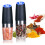 2PCS Electric Salt And Pepper Grinder Set Coarseness Gravity Sensor UK 8