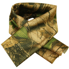 Tactical Military camouflage Scarf Airsoft Tactical Multifunctional Army Mesh Breathable Scarf Wrap Mask Shemagh Veil