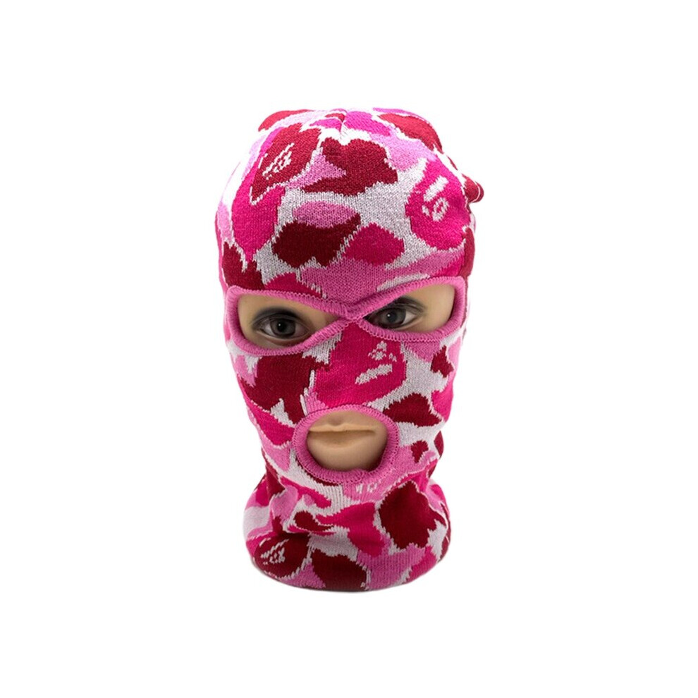Balaclava Face Mask Motorcycle Tactical Face Shield Camouflage Ski Mask Cold-Proof Full Face Mask Cosplay Gangster Mask Multicoloured 885657990641