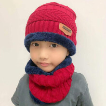 Winter Neck Warmer Hat Knit Cap Scarf Cap Winter Hats for Kids Knitted Hat Men Beanie Knit Hat Skullies Beanies