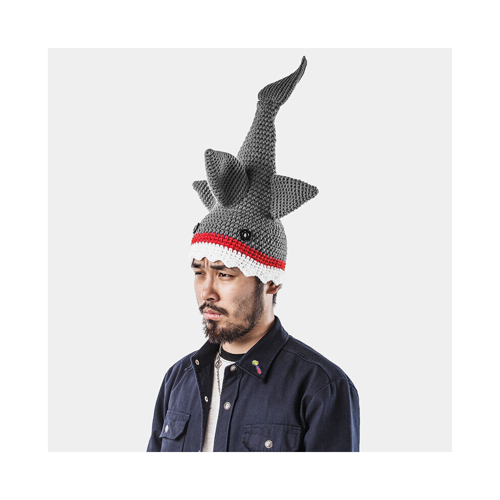 Novelty Beanie Knitted Hat Men's Winter Warm Cap Halloween Party Gift-image-OPC-PBQQYGZ-NEW