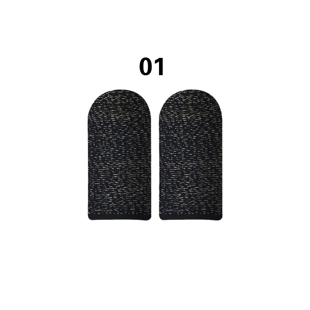 Gaming Finger Sleeve Breathable Fingertips For Games Anti-Sweat Touch Screen Finger Cots Cover Sensitive For Game Players Multicoloured 885658009281