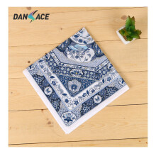 Cotton and porcelain Hip Hop Paisley Bandanas Head Wrap Headwear Handkerchief Vintage For Male Female Head Scarf