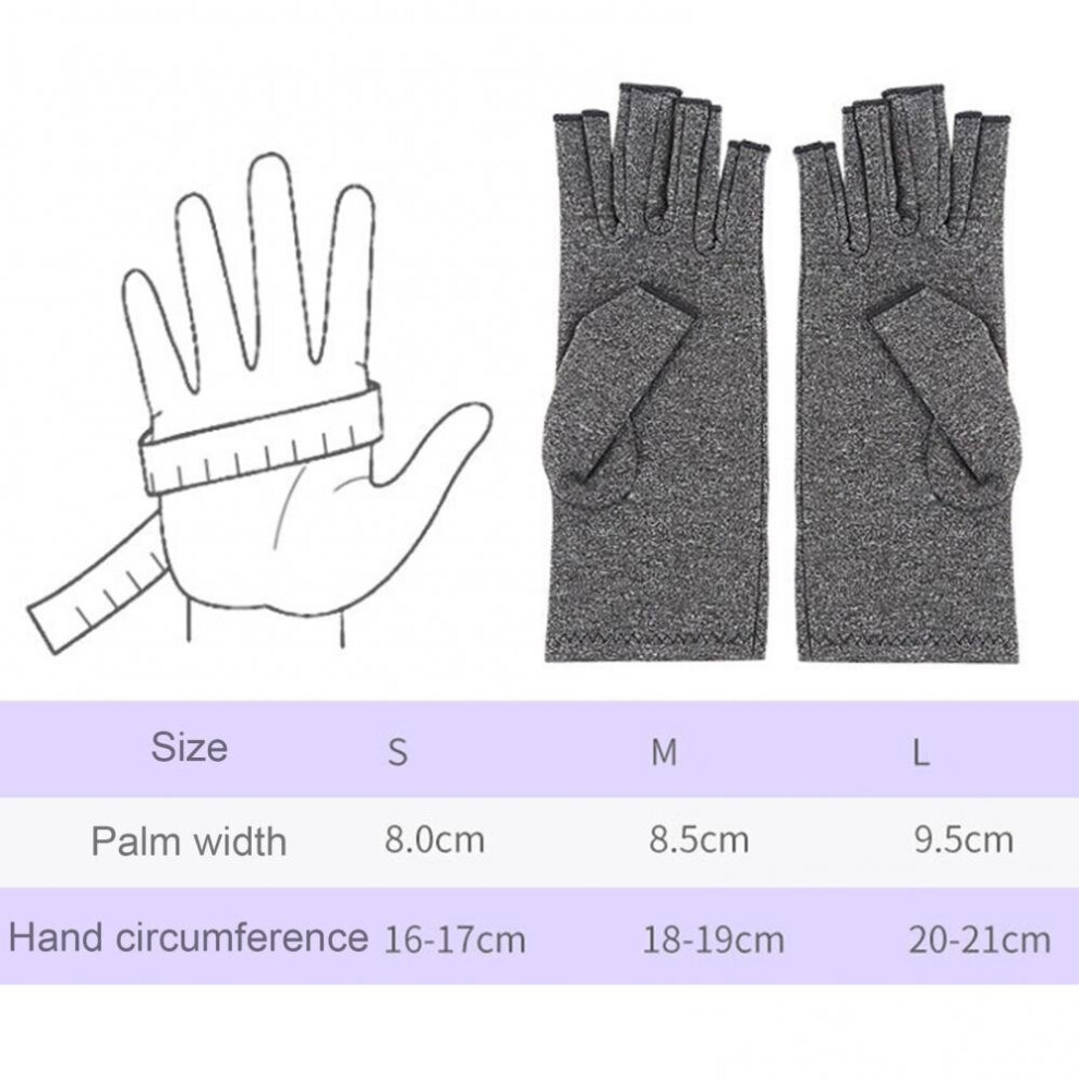 Multicoloured Gloves Compression Arthritis Joint Pain Relief Care Therapy Fingers Accessory