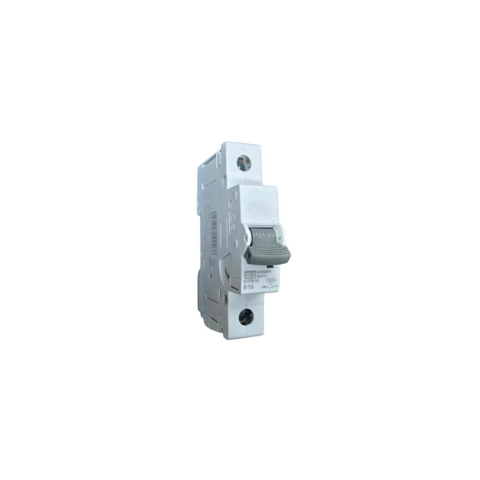 Dorman Smith Miniature Circuit Breaker Mcb Sptype B 10Ka 16 Amp 4250327100266