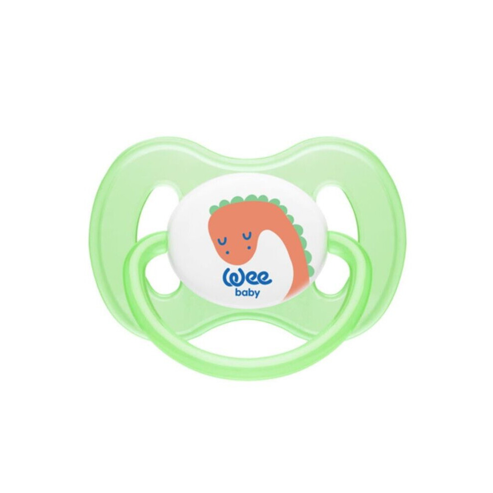 Wee Baby Assorted Butterfly Orthodontic Teat Soother For 6-18 Month